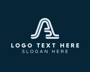 Digital Marketing - Modern Professional Letter A logo design
