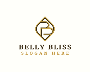 Elegant Luxe Letter B logo design