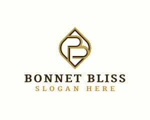 Elegant Luxe Letter B logo design