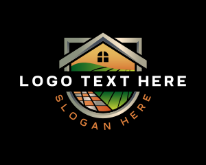 Field - Home Lawn Landscaping logo design