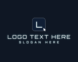 Button - Cursor Tech App logo design