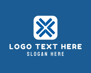 Program - Generic Firm Letter X logo design