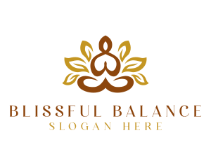 Yoga Meditation Therapy logo design