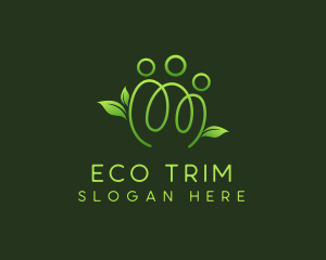 Eco Leaf Community logo design