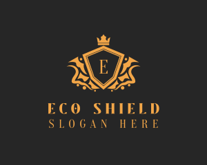 Crown Shield Hotel logo design