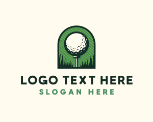 Golf - Entertainment Golf Sport logo design