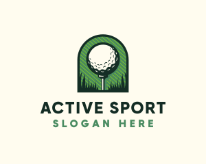 Entertainment Golf Sport logo design