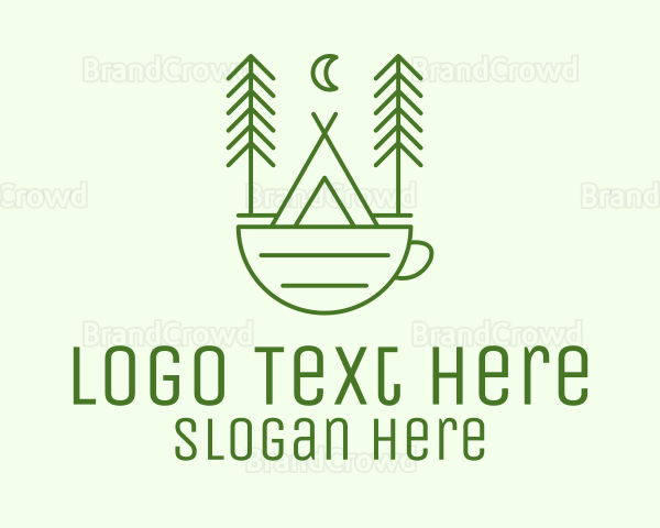 Green Tent Cafe Logo