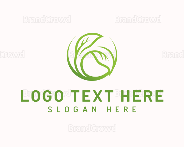 Leaves Organic Lawn Logo