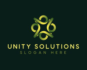 Volunteer Unity Foundation logo design