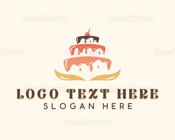 Cake Pastry Icing Logo