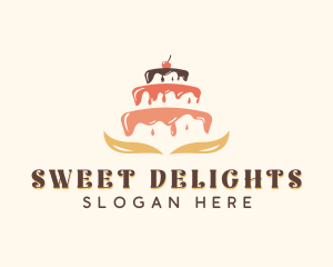 Cake Pastry Icing logo design