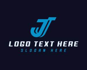 Firm - Digital Company Letter J logo design