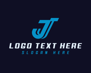 Digital Company Letter J Logo