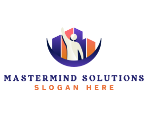 Master - Human Success Award logo design