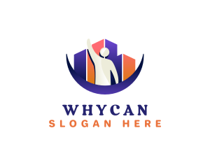 Career - Human Success Award logo design