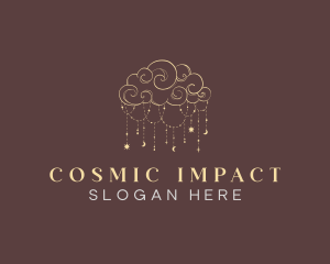 Cosmic Astral Cloud logo design