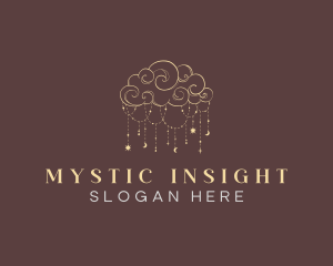 Psychic - Cosmic Astral Cloud logo design