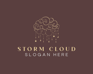 Cosmic Astral Cloud logo design