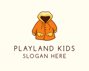 Kids Raincoat Jacket logo design