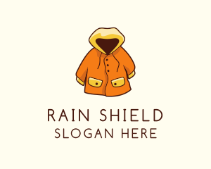 Kids Raincoat Jacket logo design