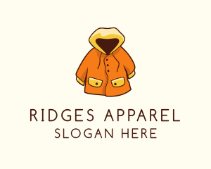 Kids Raincoat Jacket logo design