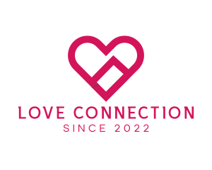 Dating - Love Heart Dating logo design