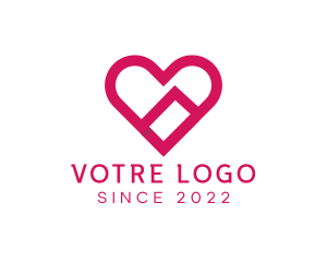 Care - Love Heart Dating logo design