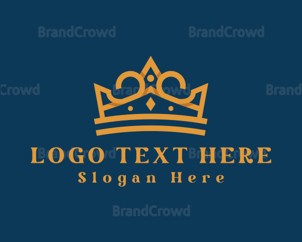 Gold Royal Crown Logo