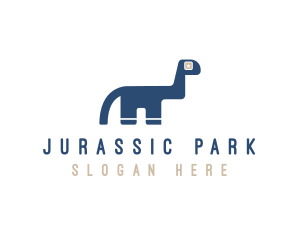 Jurassic - Jurassic Dinosaur Playhouse logo design