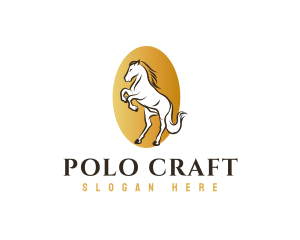 Polo - Golden Horse Polo logo design