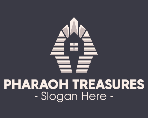 Egyptian Pharaoh Housing logo design