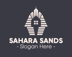 Sahara - Egyptian Pharaoh Housing logo design