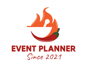 Fine Dining - Hot Spicy Pepper logo design