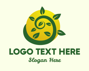 Vine - Organic Eco Farm logo design