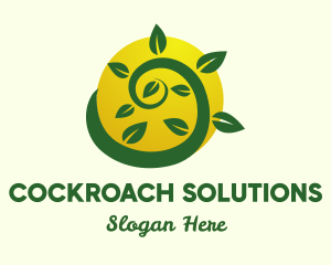 Organic Eco Farm logo design