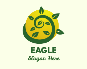 Organic Eco Farm logo design