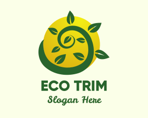 Organic Eco Farm logo design