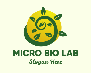 Organic Eco Farm logo design