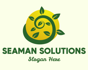 Organic Eco Farm logo design