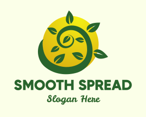 Organic Eco Farm logo design