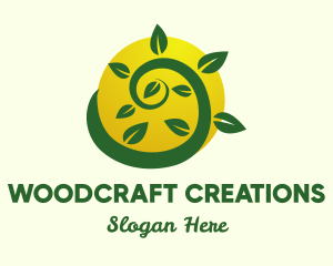 Organic Eco Farm logo design