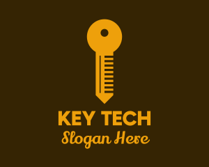 Golden Key Locksmith logo design