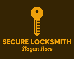 Locksmith - Golden Key Locksmith logo design