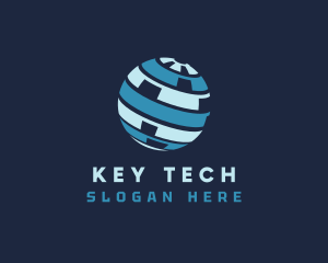 Globe Tech Connect logo design