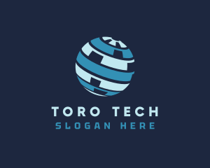 Globe Tech Connect logo design