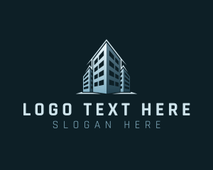 Skyscraper - Real Estate Building Architecture logo design