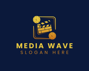 Broadcasting - Film Cinema Entertainment logo design