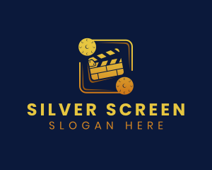 Movie Production - Film Cinema Entertainment logo design