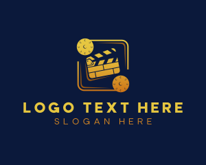 Youtuber - Film Cinema Entertainment logo design